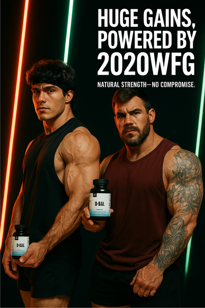 D-BULK: Anabolic Nutrient Partitioning Complex | 60 Servings – Magnesium, Horny Goat Weed & Natural Actives for Muscle Performance