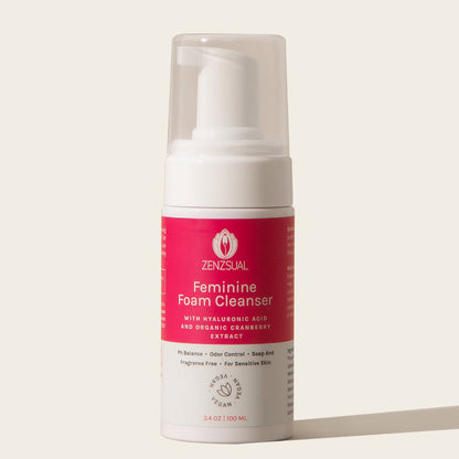 Feminine Foam Cleanser / pH Balanced, Odor Control & Sensitive Skin Safe (100 mL)