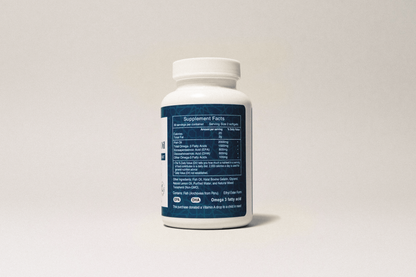 Halal Fish Oil Omega-3 2000mg with EPA & DHA – 60 Softgels | Heart & Brain Support