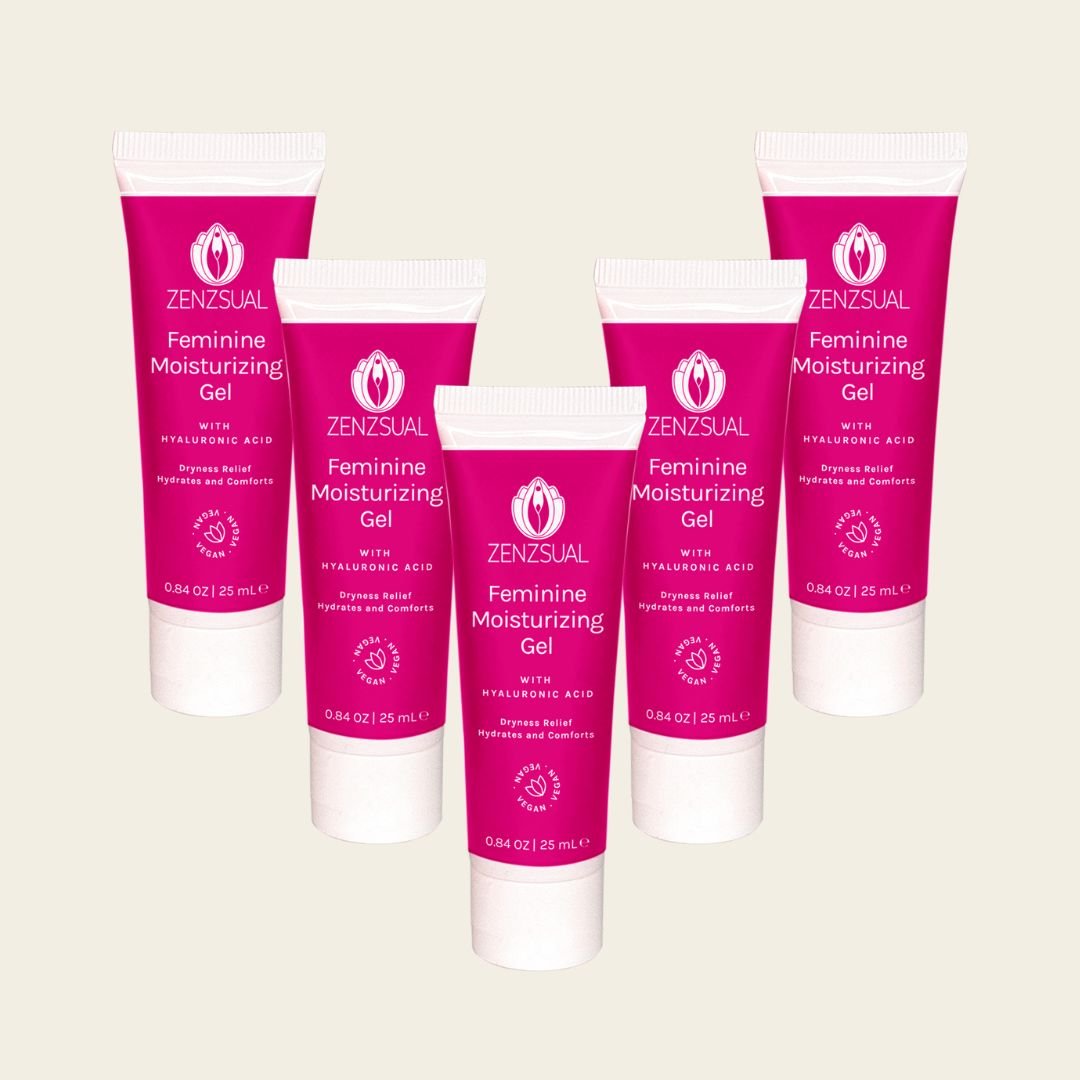 Feminine Moisturizing Gel with Hyaluronic Acid/ Dryness Relief & Comfort (120 mL)