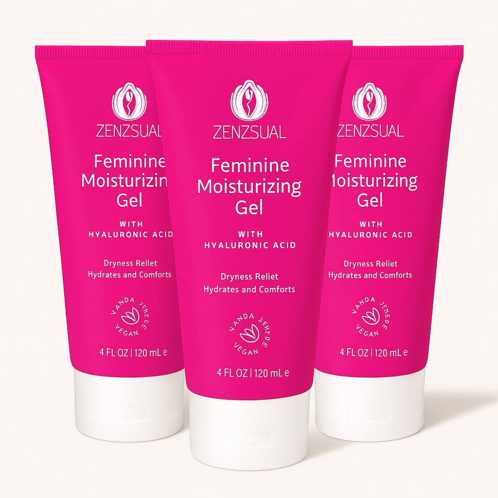 Feminine Moisturizing Gel with Hyaluronic Acid/ Dryness Relief & Comfort (120 mL)