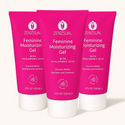 Feminine Moisturizing Gel with Hyaluronic Acid/ Dryness Relief & Comfort (120 mL)