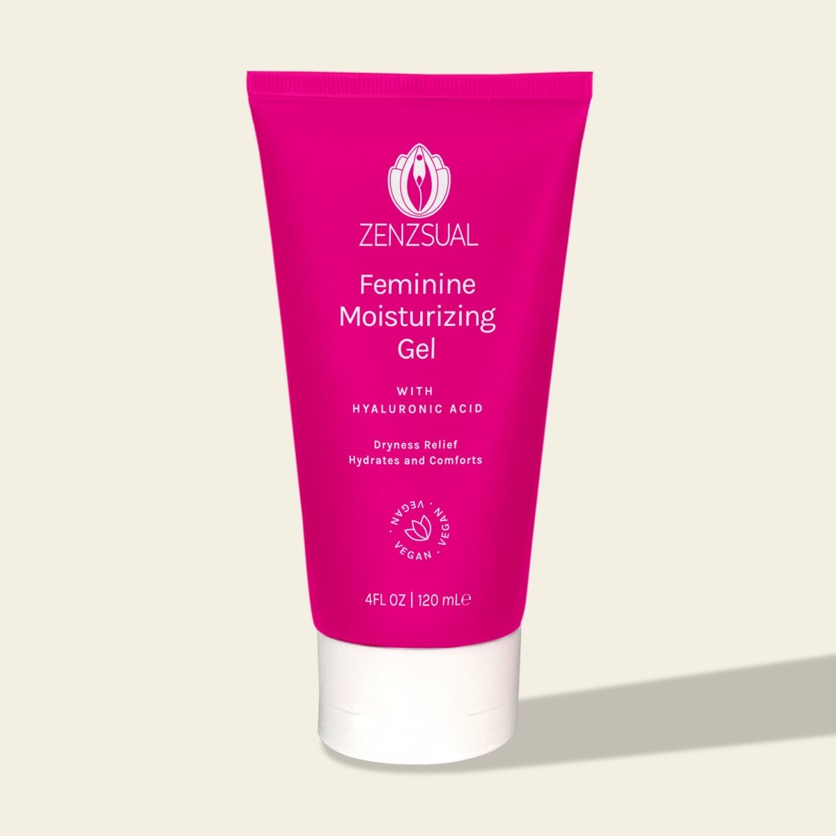 Feminine Moisturizing Gel with Hyaluronic Acid/ Dryness Relief & Comfort (120 mL)