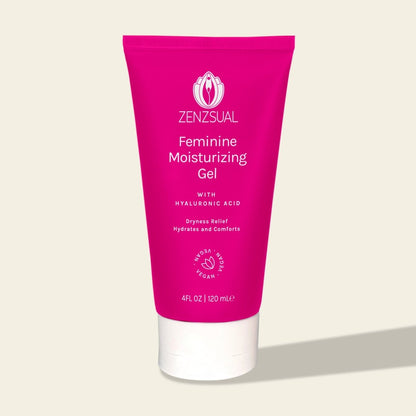 Feminine Moisturizing Gel with Hyaluronic Acid/ Dryness Relief & Comfort (120 mL)