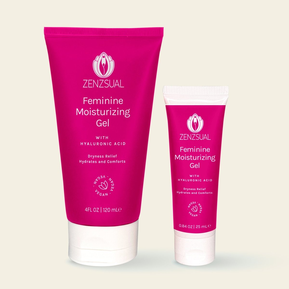 Feminine Moisturizing Gel with Hyaluronic Acid/ Dryness Relief & Comfort (120 mL)