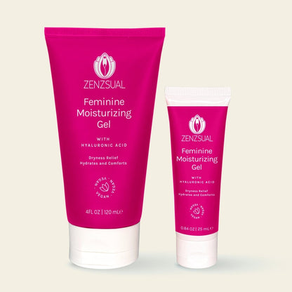 Feminine Moisturizing Gel with Hyaluronic Acid/ Dryness Relief & Comfort (120 mL)