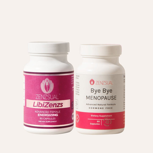 Zenzsual Menopause & Desire Kit / Bye Bye Menopause + LibiZenzs (150 Capsules)