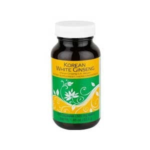 Korean White Ginseng (Panax Ginseng) Adaptogen | by Sunrider | 100 Capsules/Bottle (525mg each capsule)