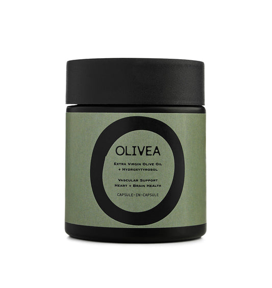 Olivea Hydroxytyrosol Supplement / Vascular, Heart & Brain Support (20 mg)