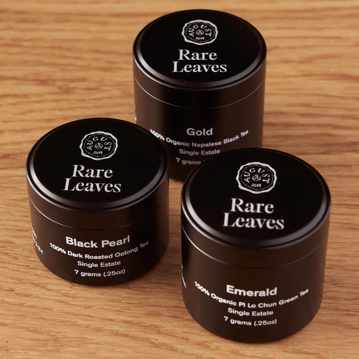 Rare Leaves Sample Set – Single Origin Tea Collection (21g / 0.75 oz)