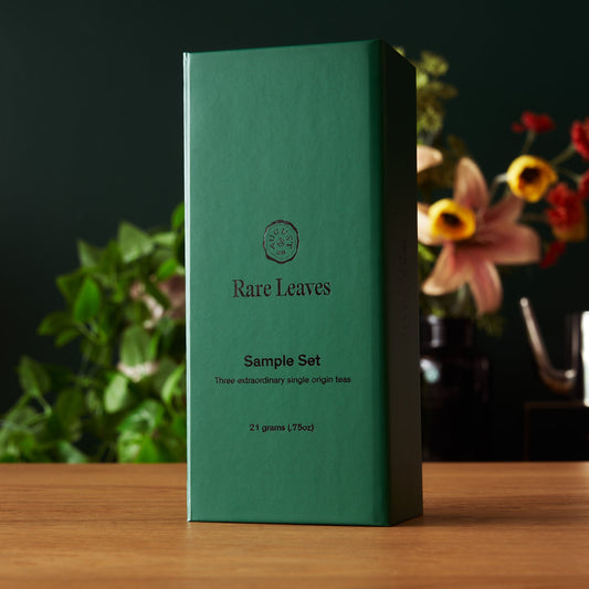 Rare Leaves Sample Set – Single Origin Tea Collection (21g / 0.75 oz)