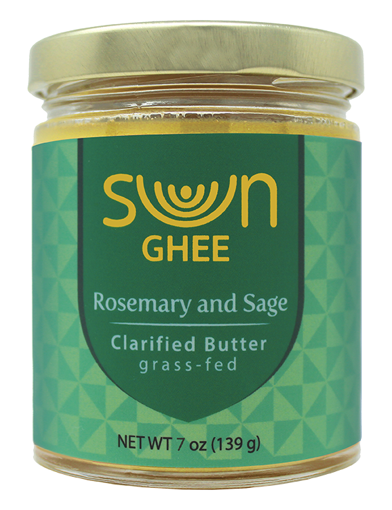 Sun Ghee Rosemary & Sage Clarified Butter – 7oz