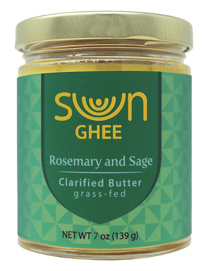 Sun Ghee Rosemary & Sage Clarified Butter – 7oz