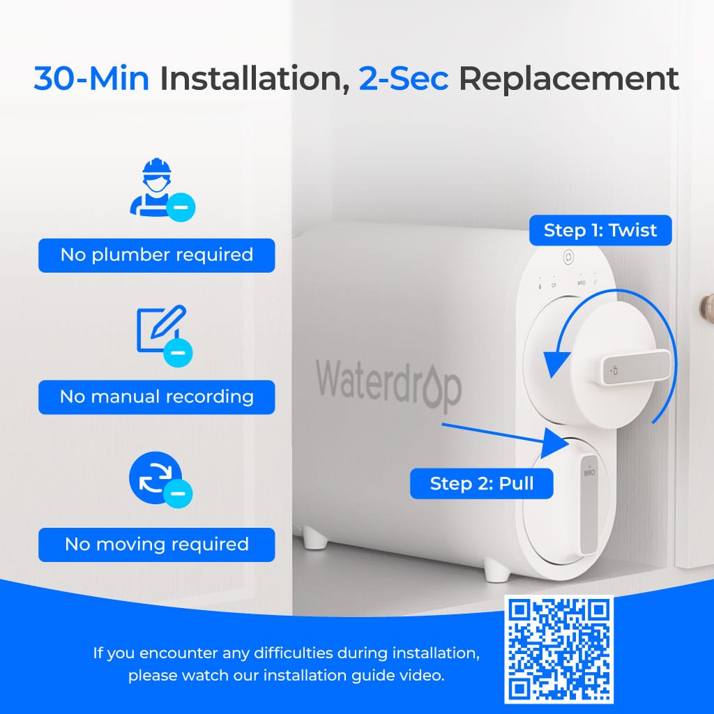 Waterdrop G2 Reverse Osmosis System for Home
